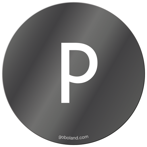 1 600 216 - Lowercase P